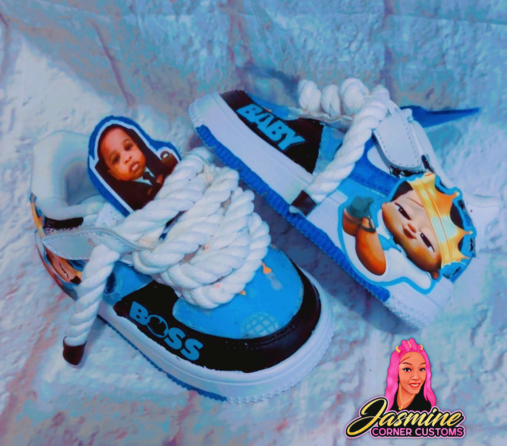CUSTOM BOSS BABY NIKES