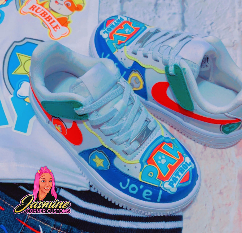 CUSTOM PAW PATROL OUTFIT WITH SHOES