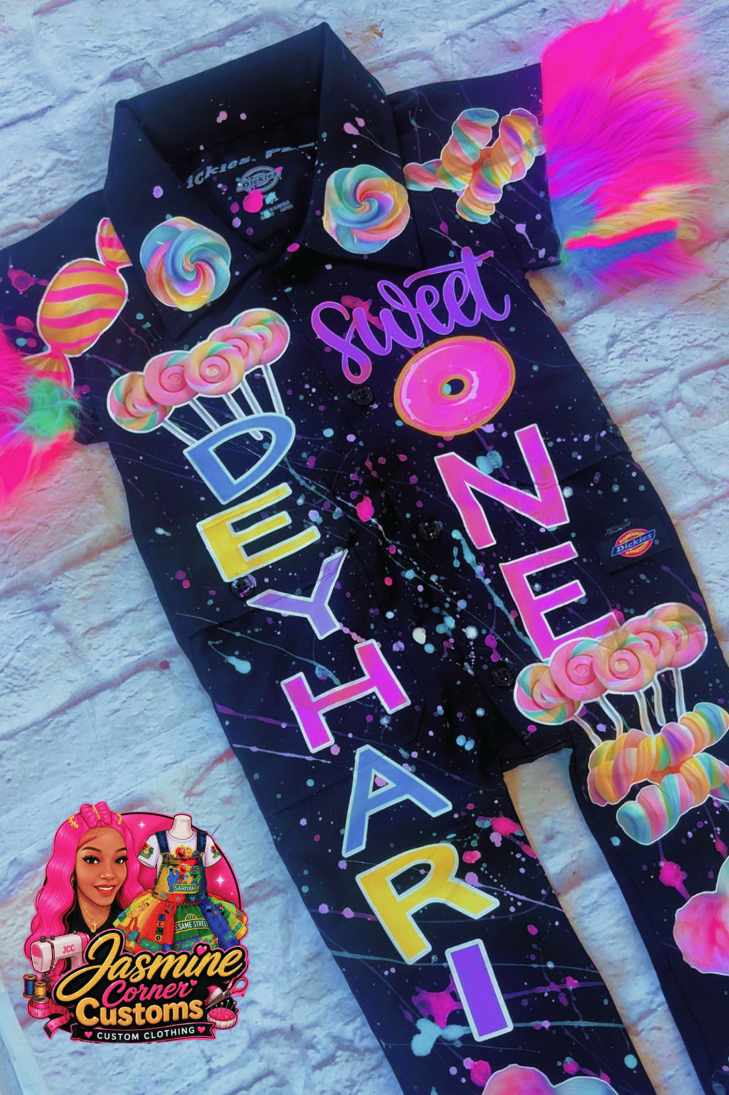 CUSTOM DICKIES JUMPSUIT SWEET ONE