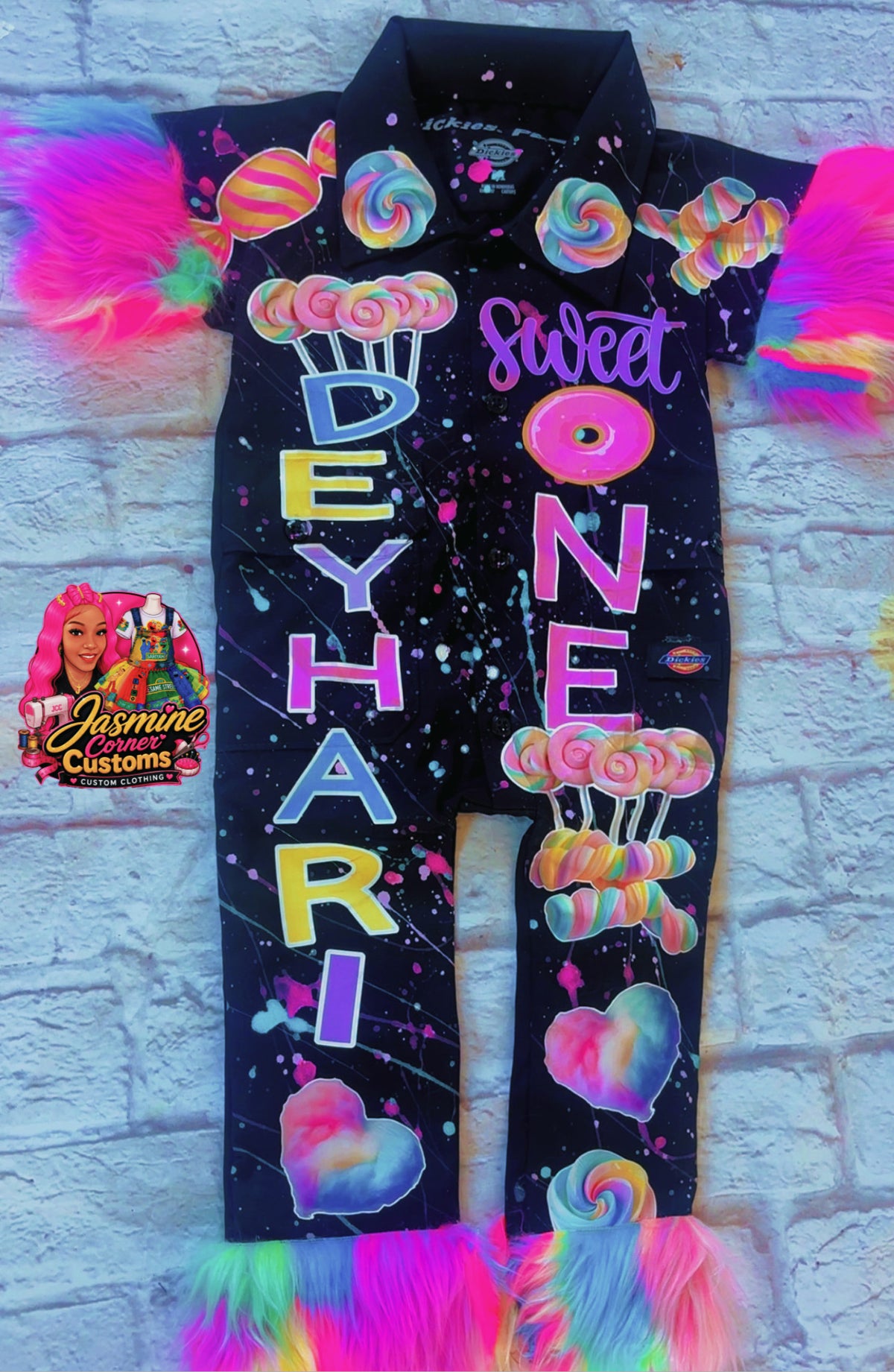 CUSTOM DICKIES JUMPSUIT SWEET ONE
