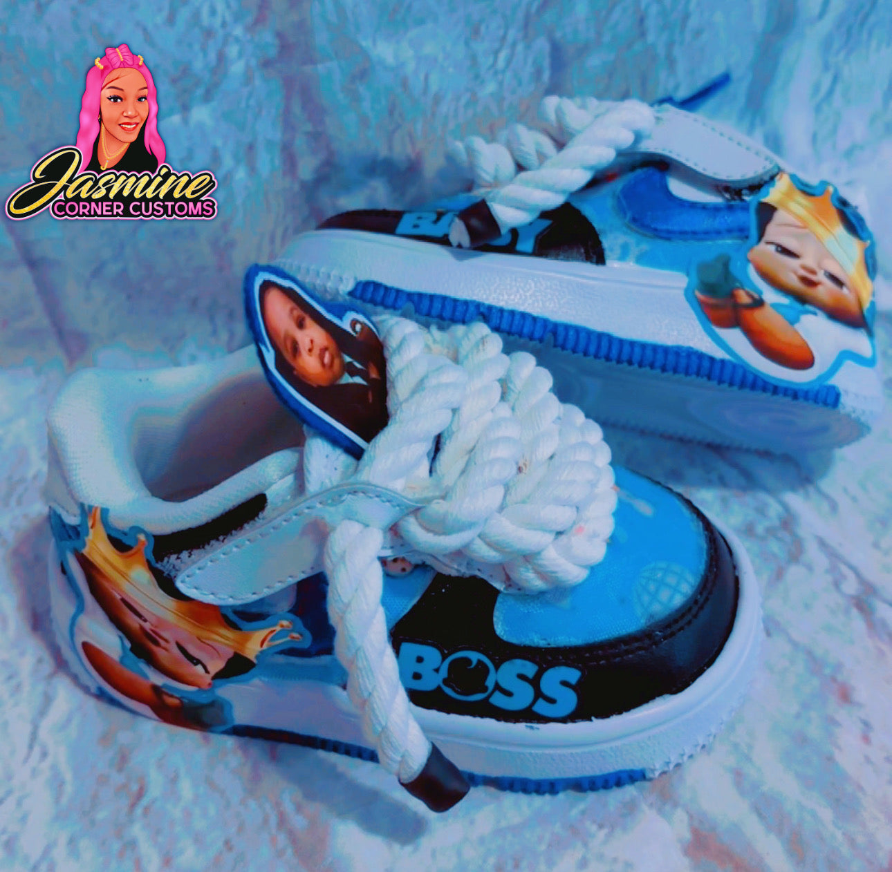 CUSTOM BOSS BABY NIKES